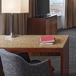 Writing Desk with Granite top for Hotel Guestroom Furnishing