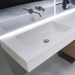acrylic solid surface bathroom vanity