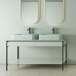 bath vanities with GRC concrete basin
