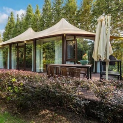 bespoke tent villa for resort project