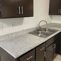 cheap grey granite prefabricated kitchen counter tops