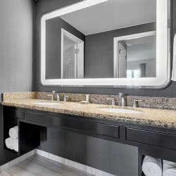commercial granite bathroom vanities
