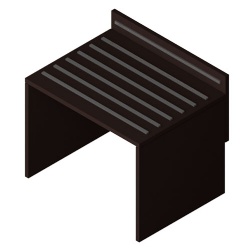 custom luggage bench for Sleep Inn hotels