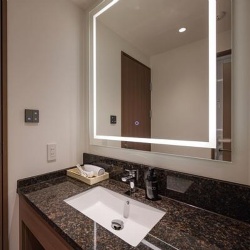 dimmable LED vanity mirror