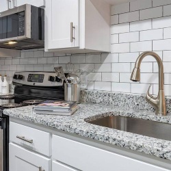 economic grey granite kitchen countertop