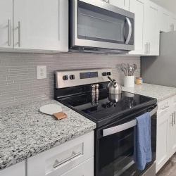 economic grey granite kitchen countertop