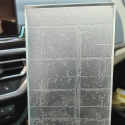 lastest design acid etched carving glass style G