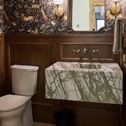 luxury marble vessel sink for modern bathrooms