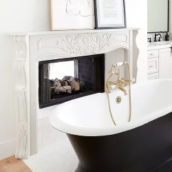 marble fireplace adoring your bathroom or bedroom