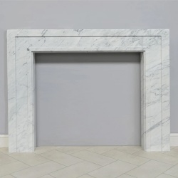 modern minimalist fireplace mantel available in a range of marbles