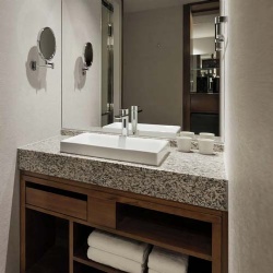 quartz vanity top with cabinet base
