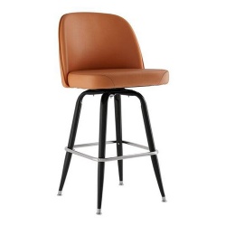 swivel bar stool with footrest heavy duty