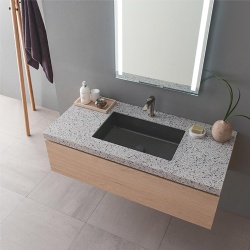 terrazzo vanity top weight per square foot installation guide