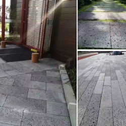 volcanic lava stone tiles for driveways pool decks and patio